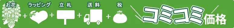 当店はオールコミコミ価格